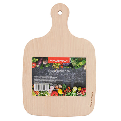 Deska kuchenna drewniana z uchwytem Florina 20 cm