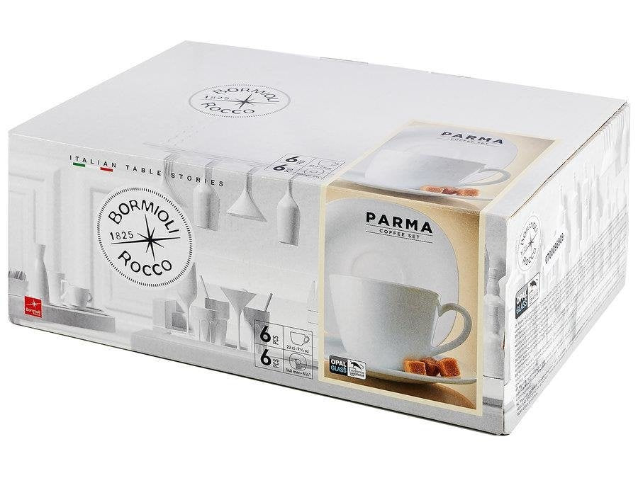 Filiżanki Bormioli Rocco Parma 220 ml 6 sztuk