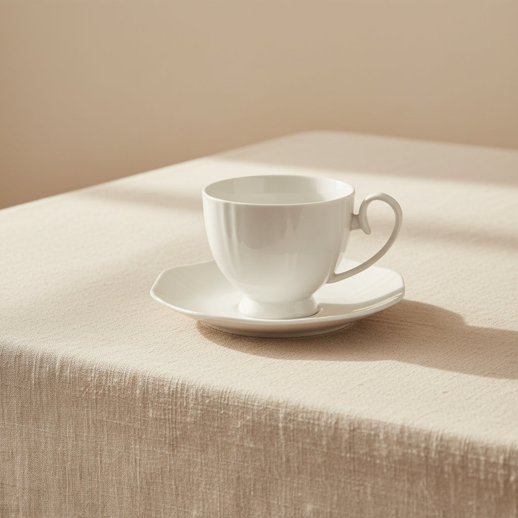 Filiżanki Florina Gamma porcelana 330 ml 6 szt.