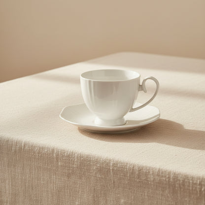 Filiżanki Florina Gamma porcelana 330 ml 6 szt.