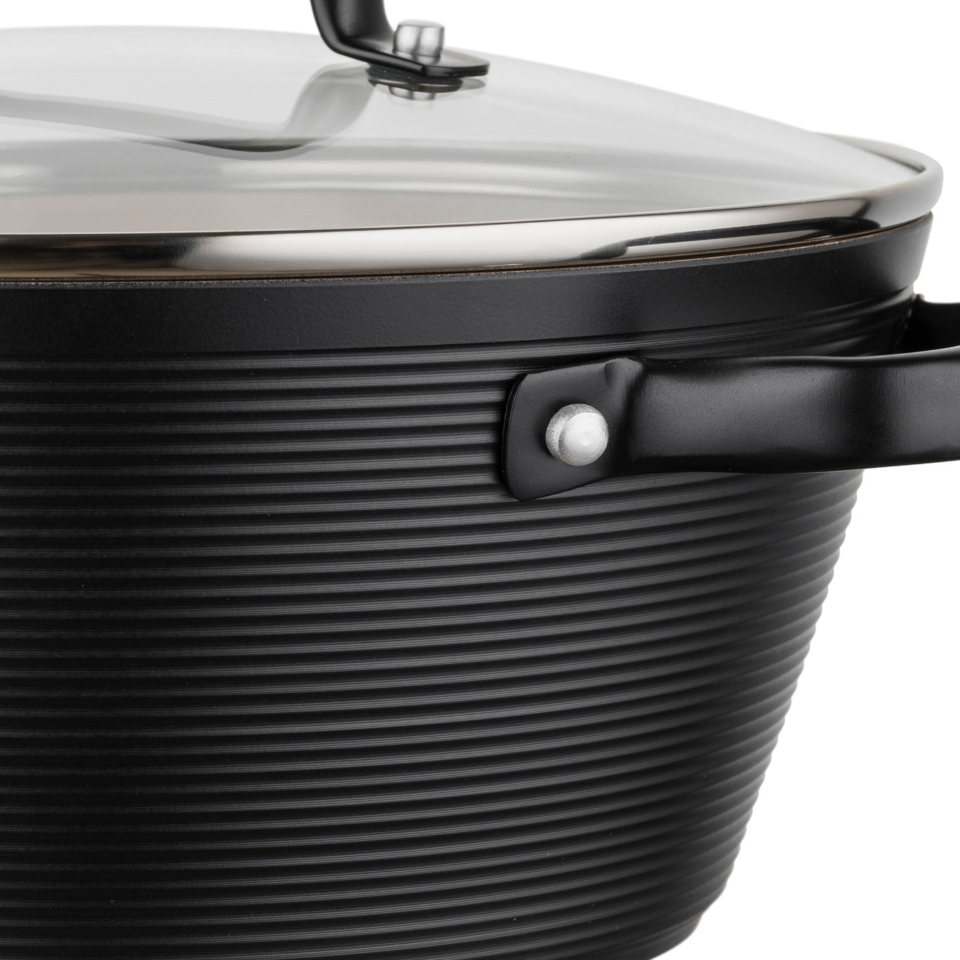 Garnek aluminiowy Carina Black by Mateusz Gessler 20 cm 2,2l