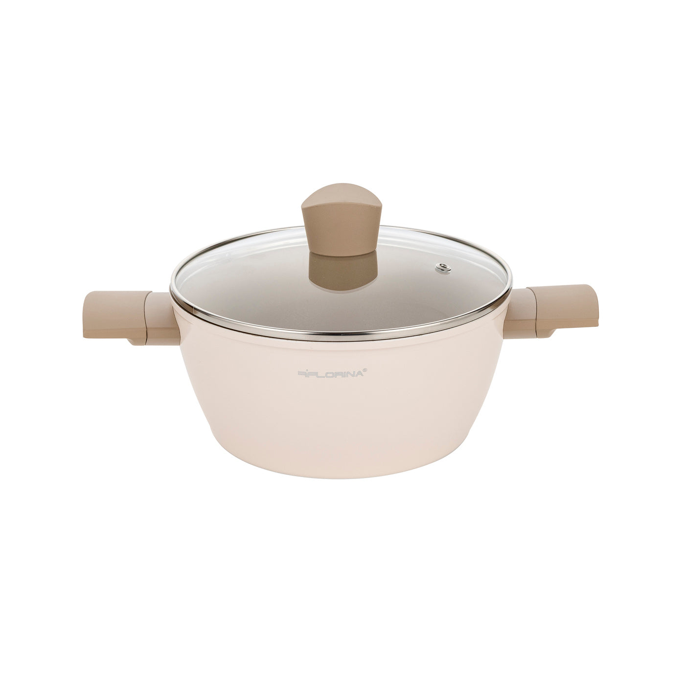 Garnek aluminiowy Florina Mokka 20 cm 2,1 l