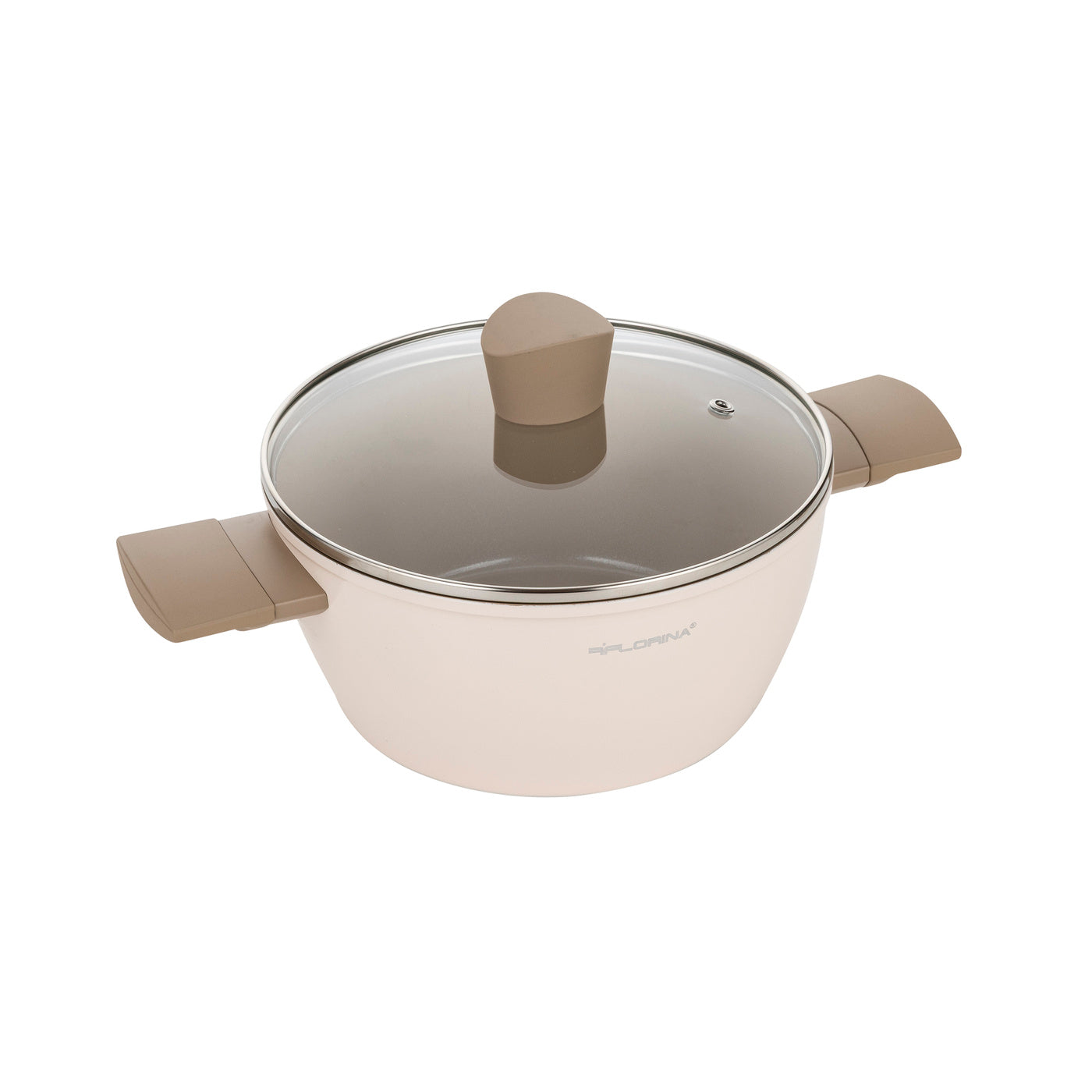 Garnek aluminiowy Florina Mokka 28 cm 6,4 l