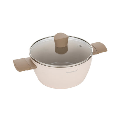Garnek aluminiowy Florina Mokka 28 cm 6,4 l