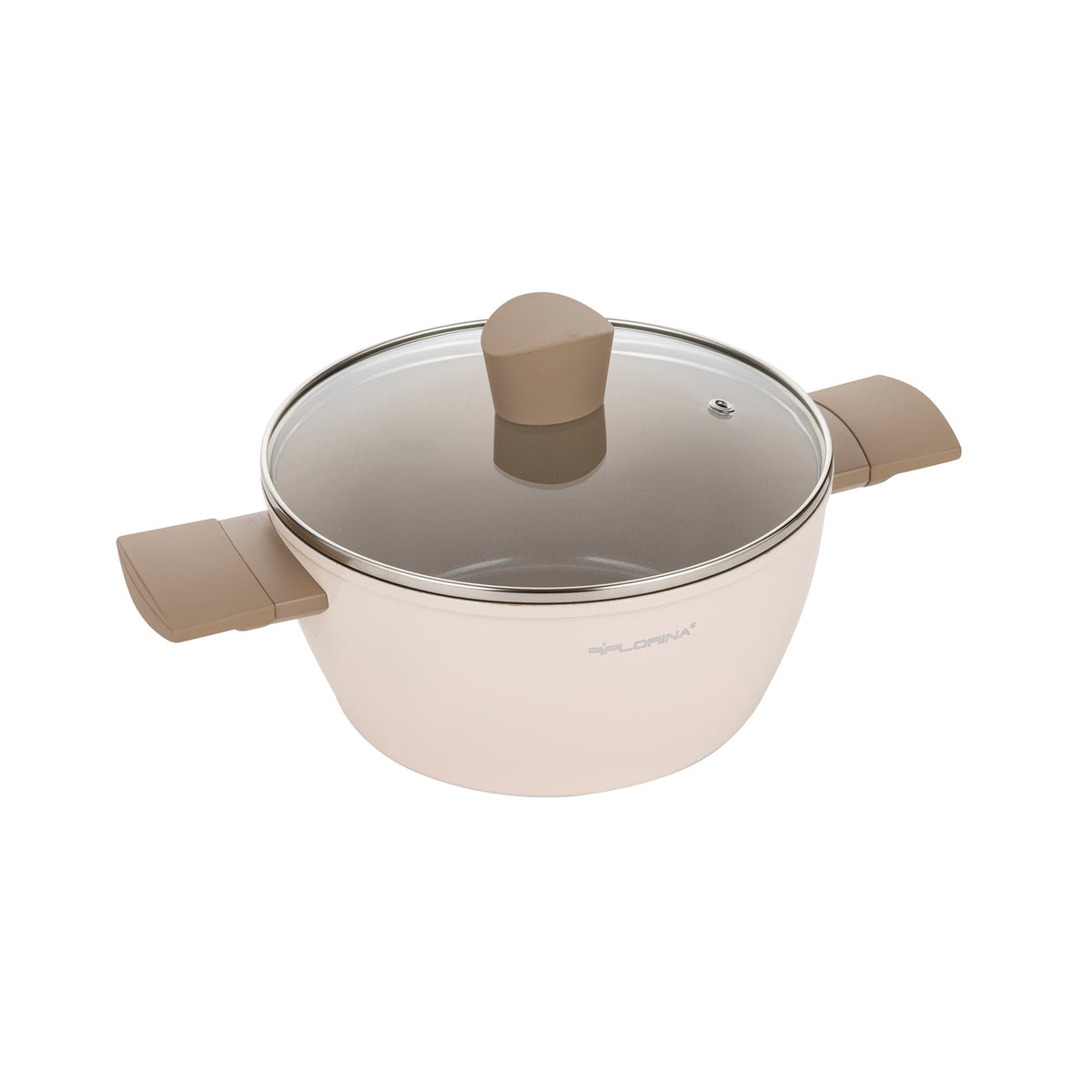 Garnek aluminiowy Florina Mokka 24 cm 3,6 l