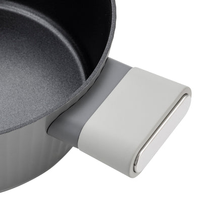 Garnek aluminiowy z pokrywką Florina Serrano 24 cm 3,7 l