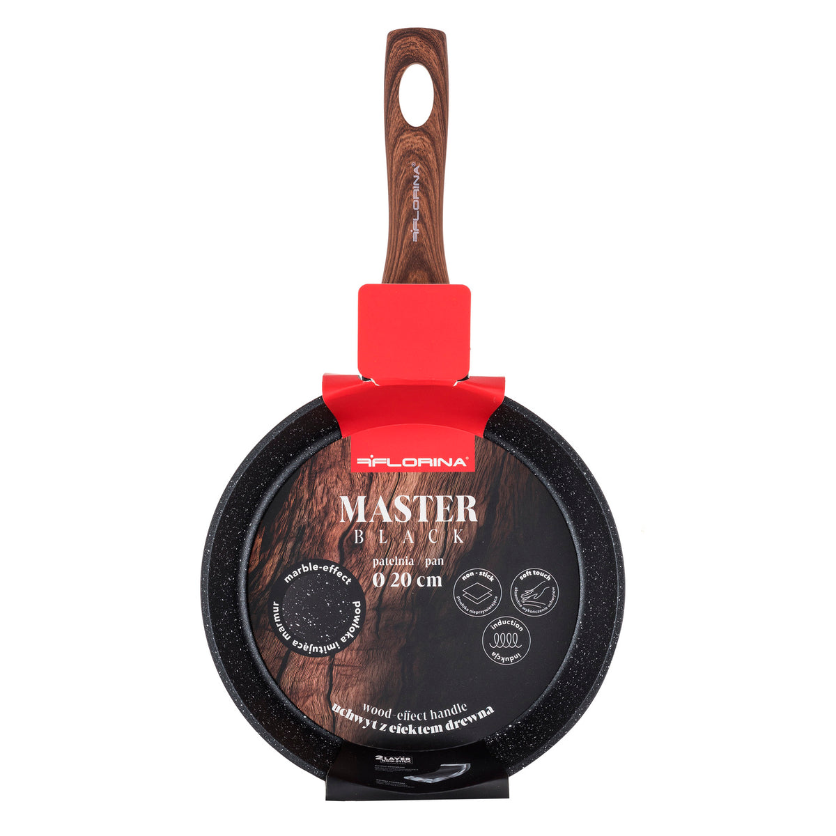 Patelnia aluminiowa Florina Master Black 20 cm