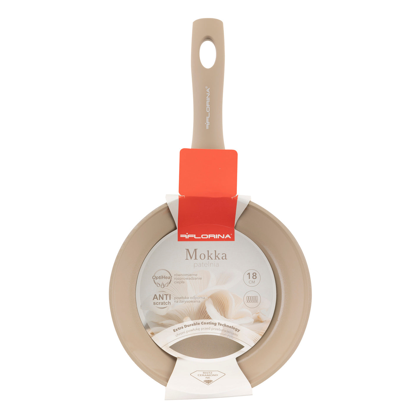 Patelnia aluminiowa Florina Mokka 18 cm