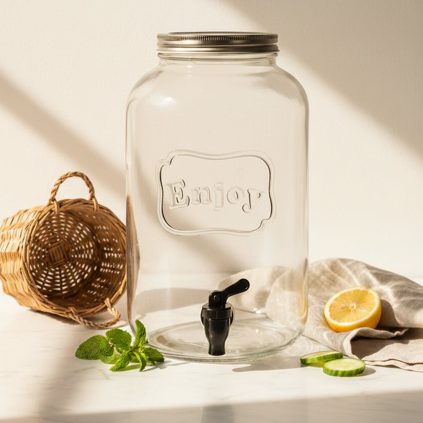 Słój z kranem Florina Enjoy 3,8 l mix kolorów
