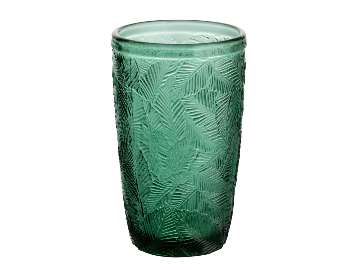 Zestaw 4 szklanek Long Drink Florina Tropic 380 ml zielona