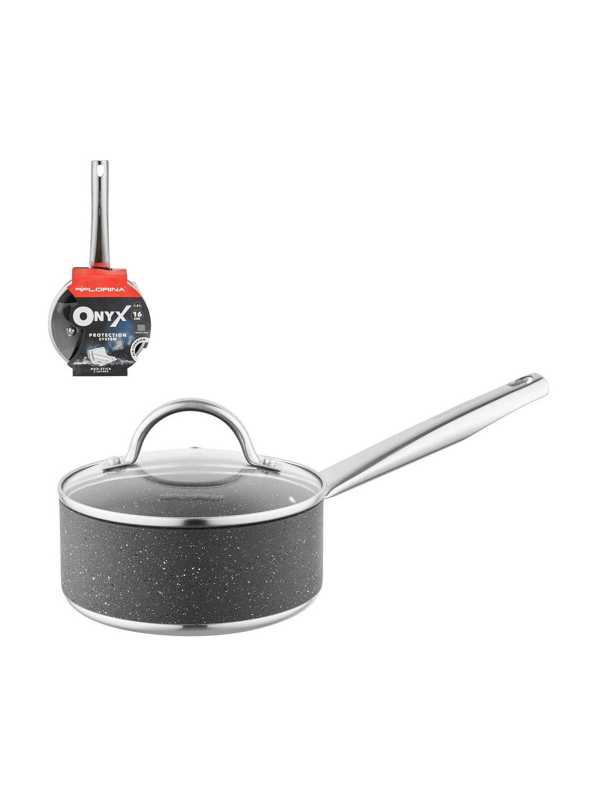 Rondel aluminiowy onyx 16cm 1,3l z/p