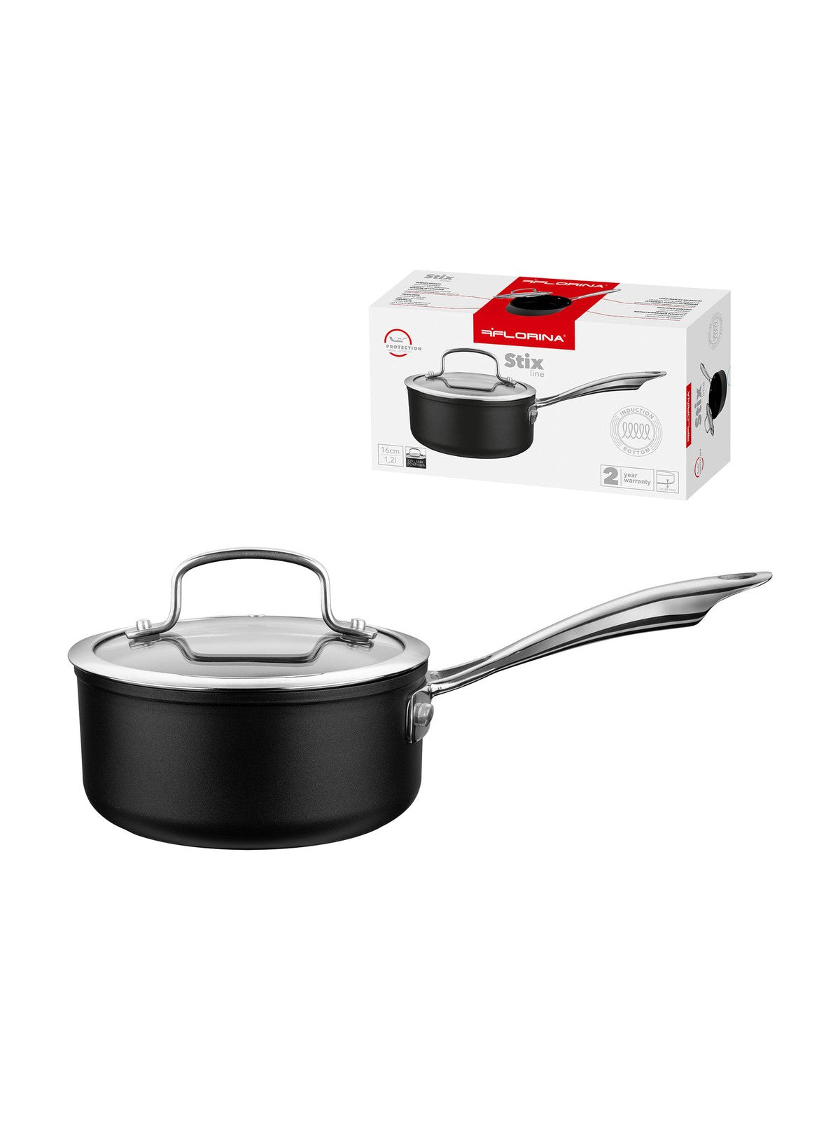 Rondel aluminiowy stix 16cm 1,2l z/p