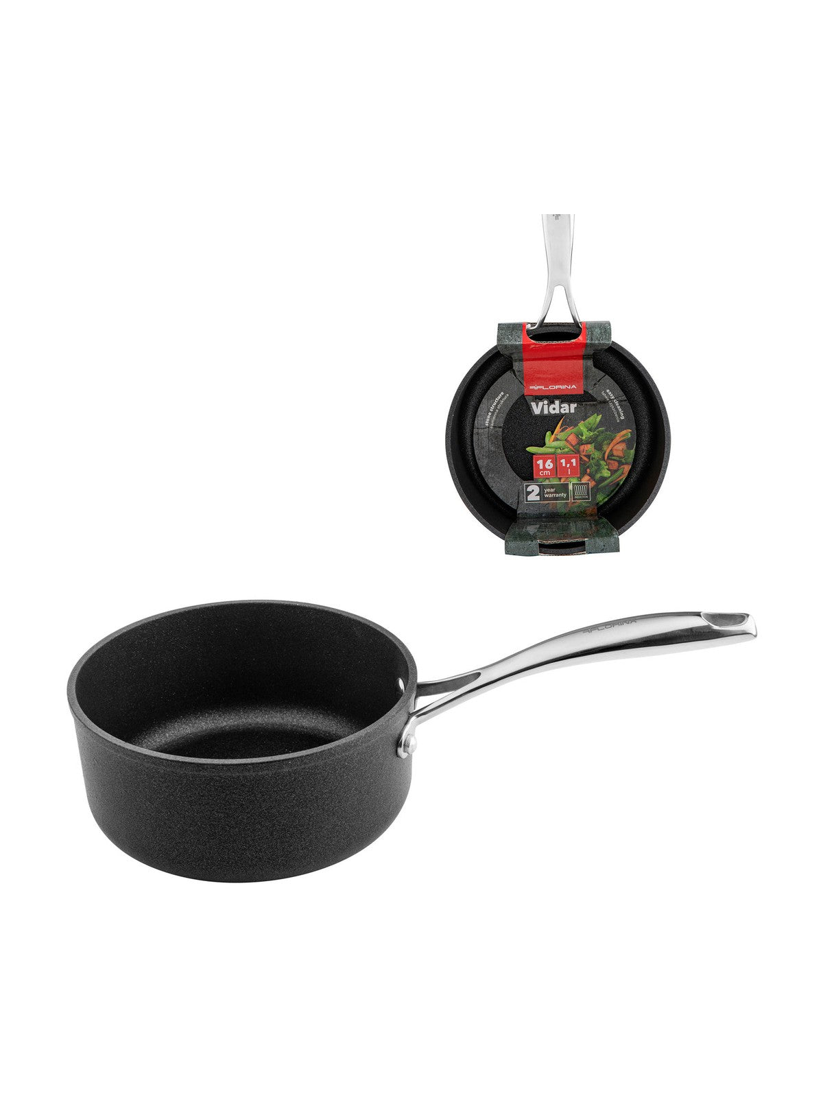 Rondel aluminiowy vidar 16cm 1,1l