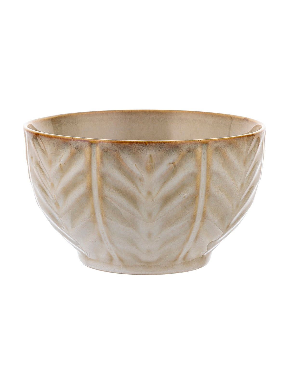 Salaterka lehti beige 14cm