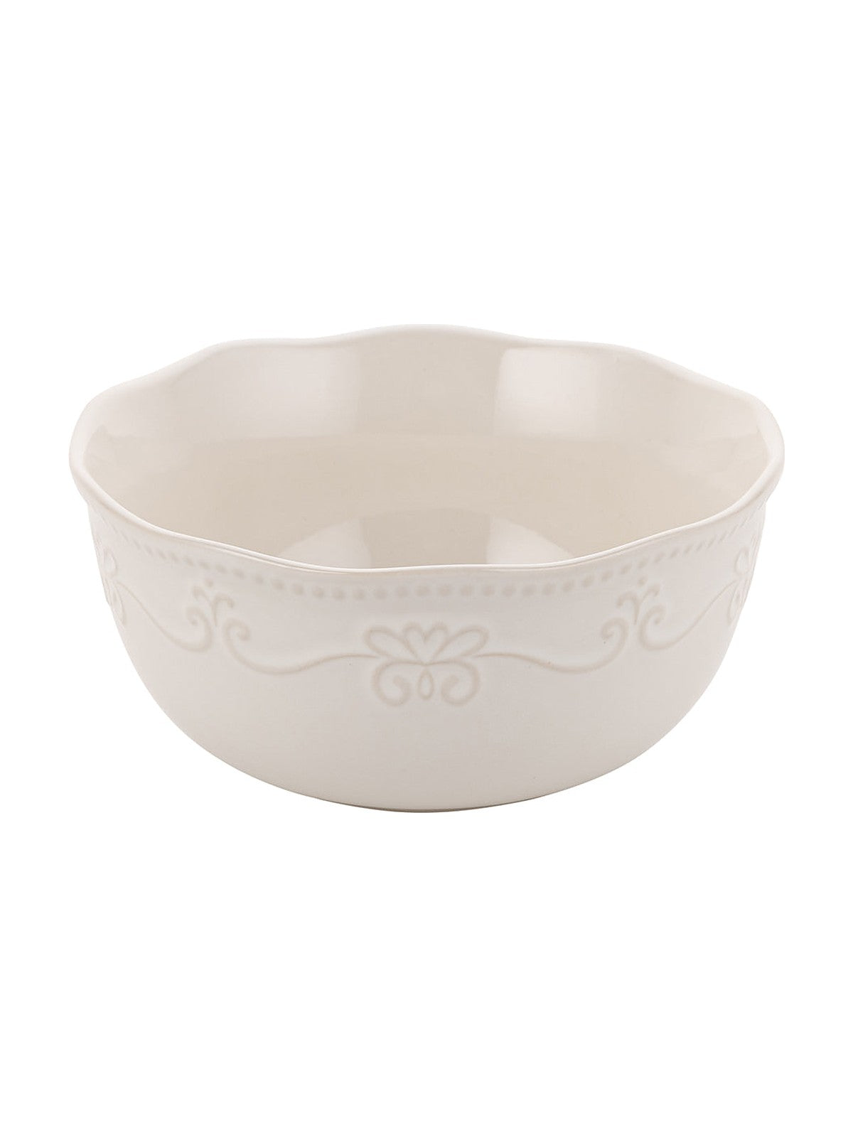 SALATERKA RUSTIC WHITE 14CM