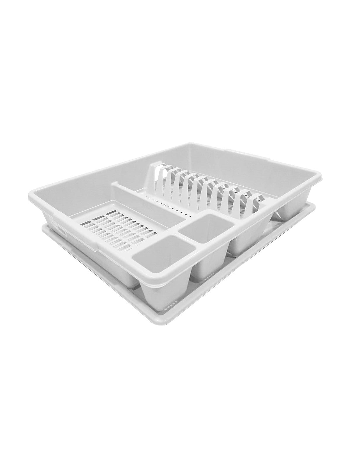 Suszarka do naczyń plastikowa classic biała