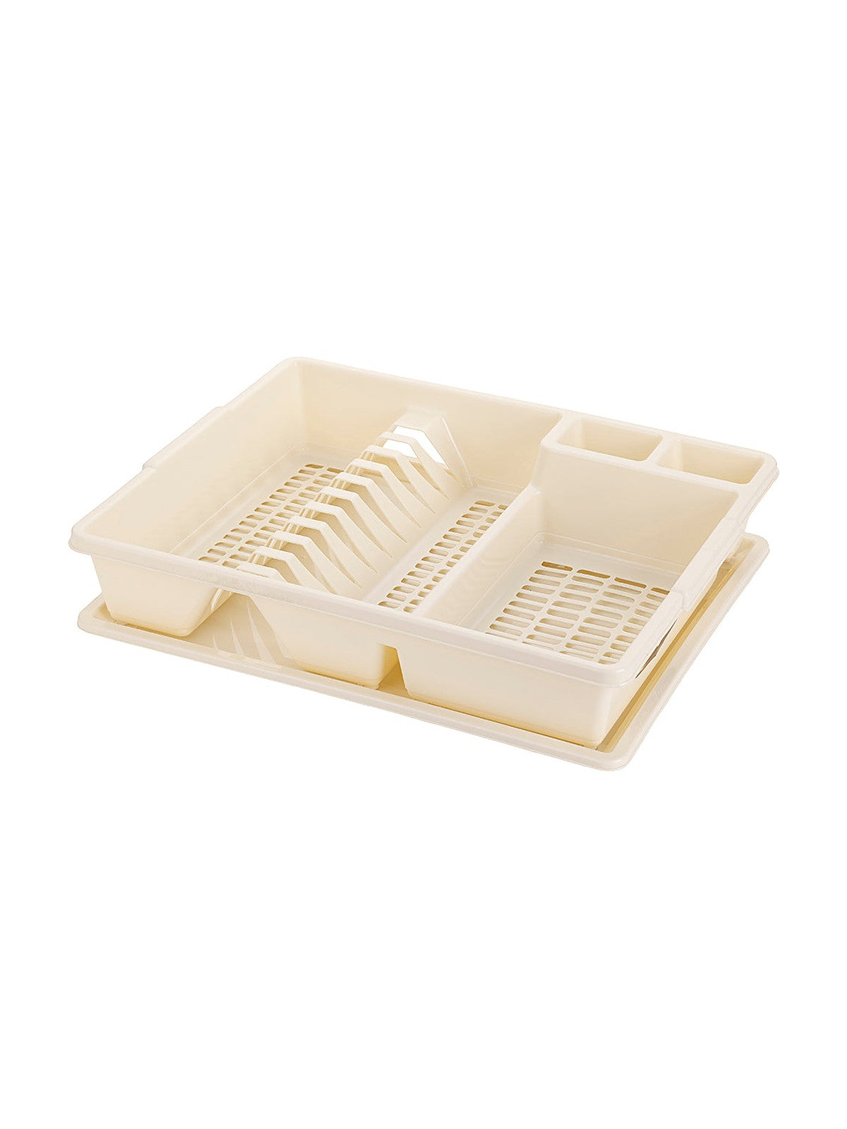 Suszarka do naczyń plastikowa classic kremowy