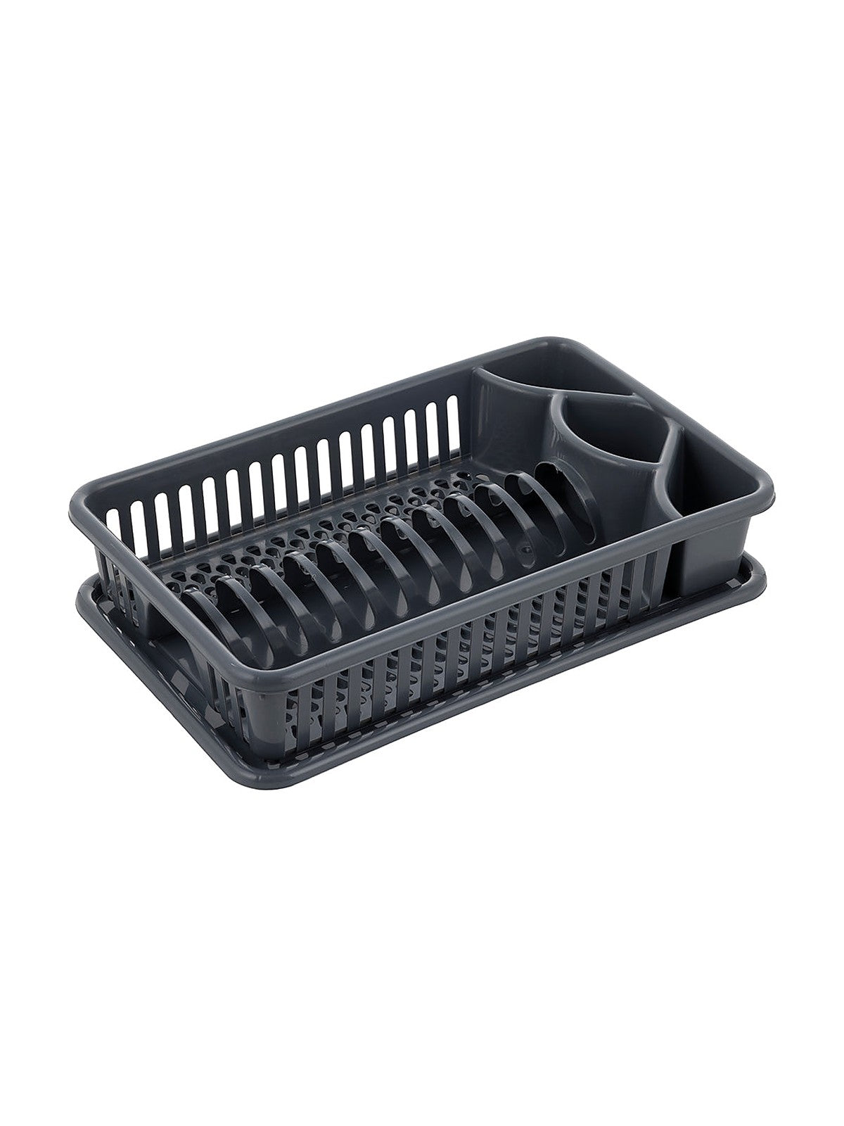 Suszarka do naczyń plastikowa lux ciemny szary