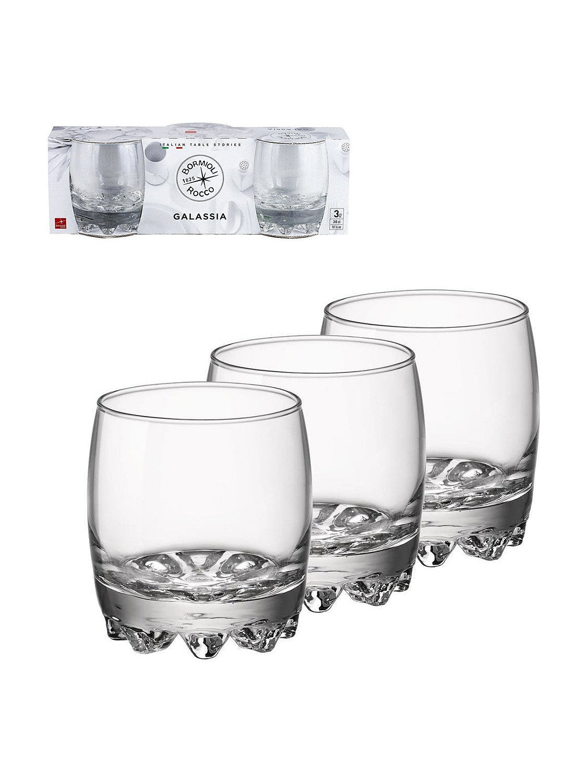 Szklanka do wody galassia 300ml 3szt.