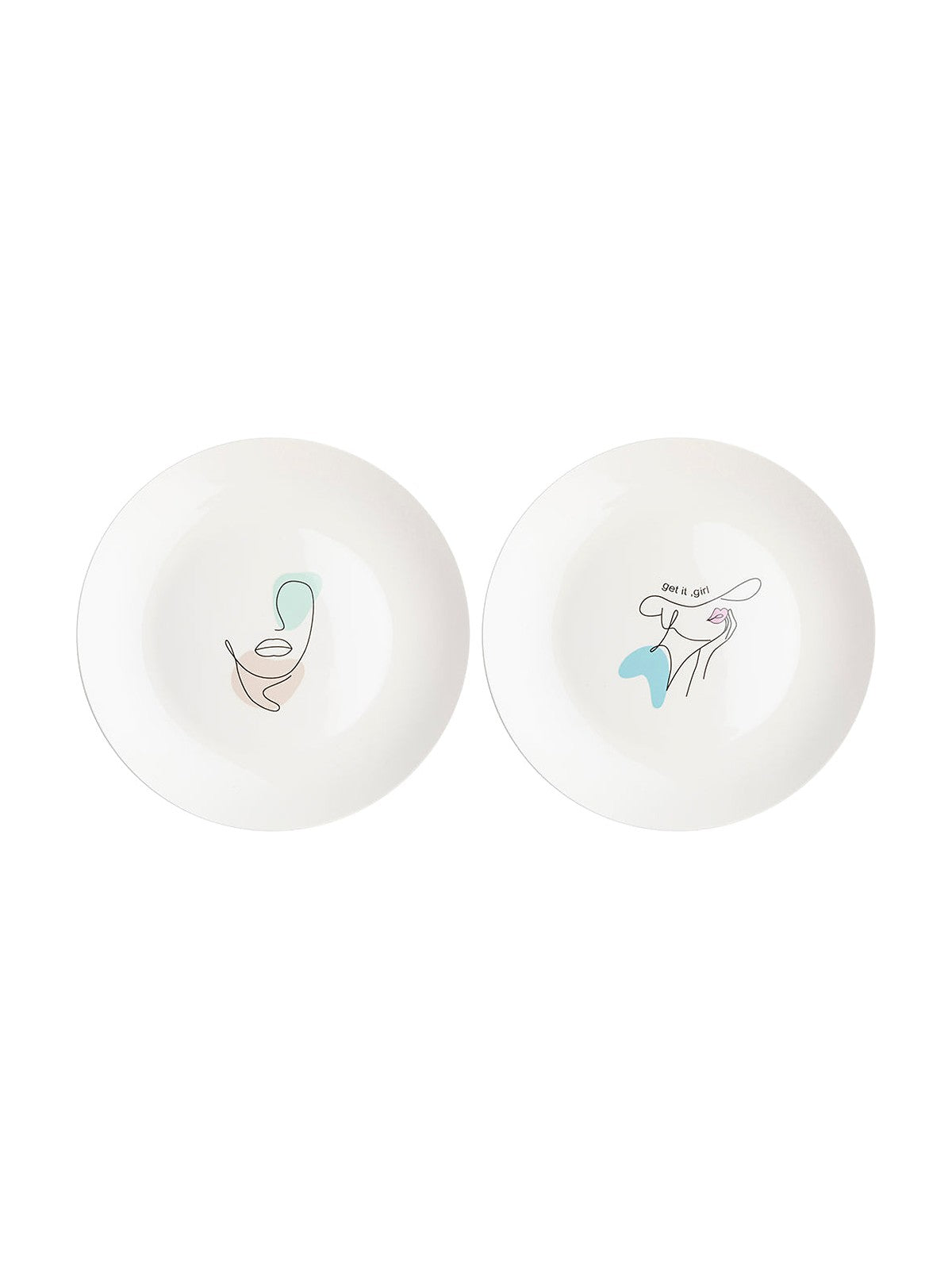 Talerz deserowy mona 20cm mix 2