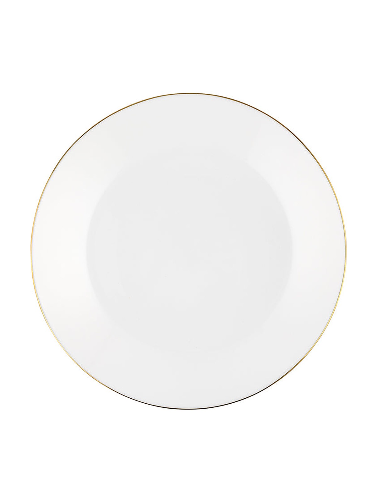 Talerz płytki anelli ze złotym rantem 24cm