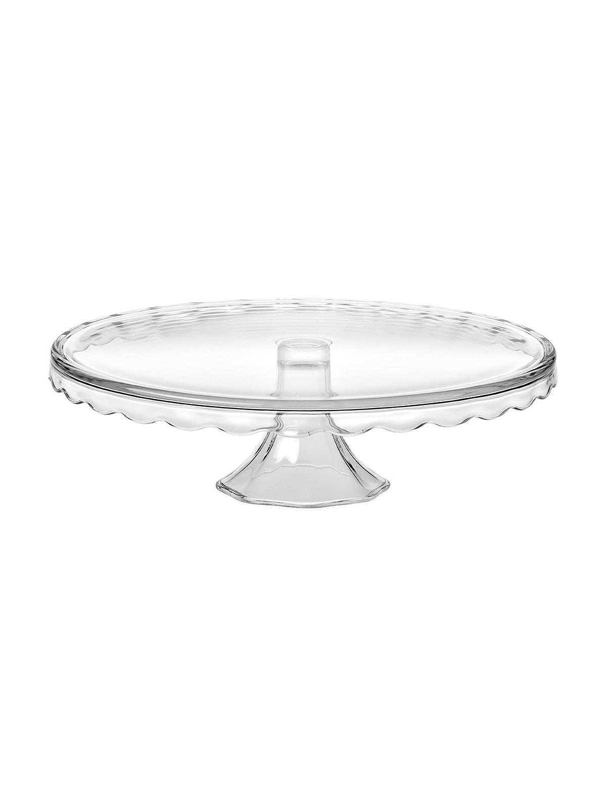 Tortownica szklana falbanka 32cm -jas 481.1962.00