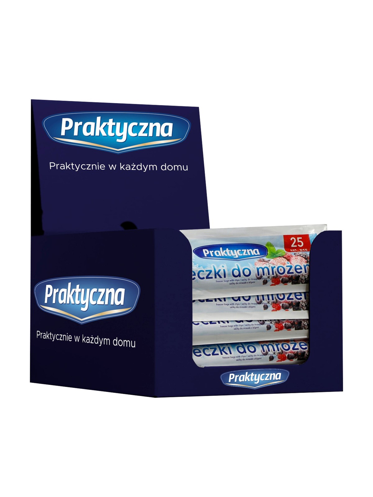 Woreczki do zamrażania praktyczna 4l 15szt
