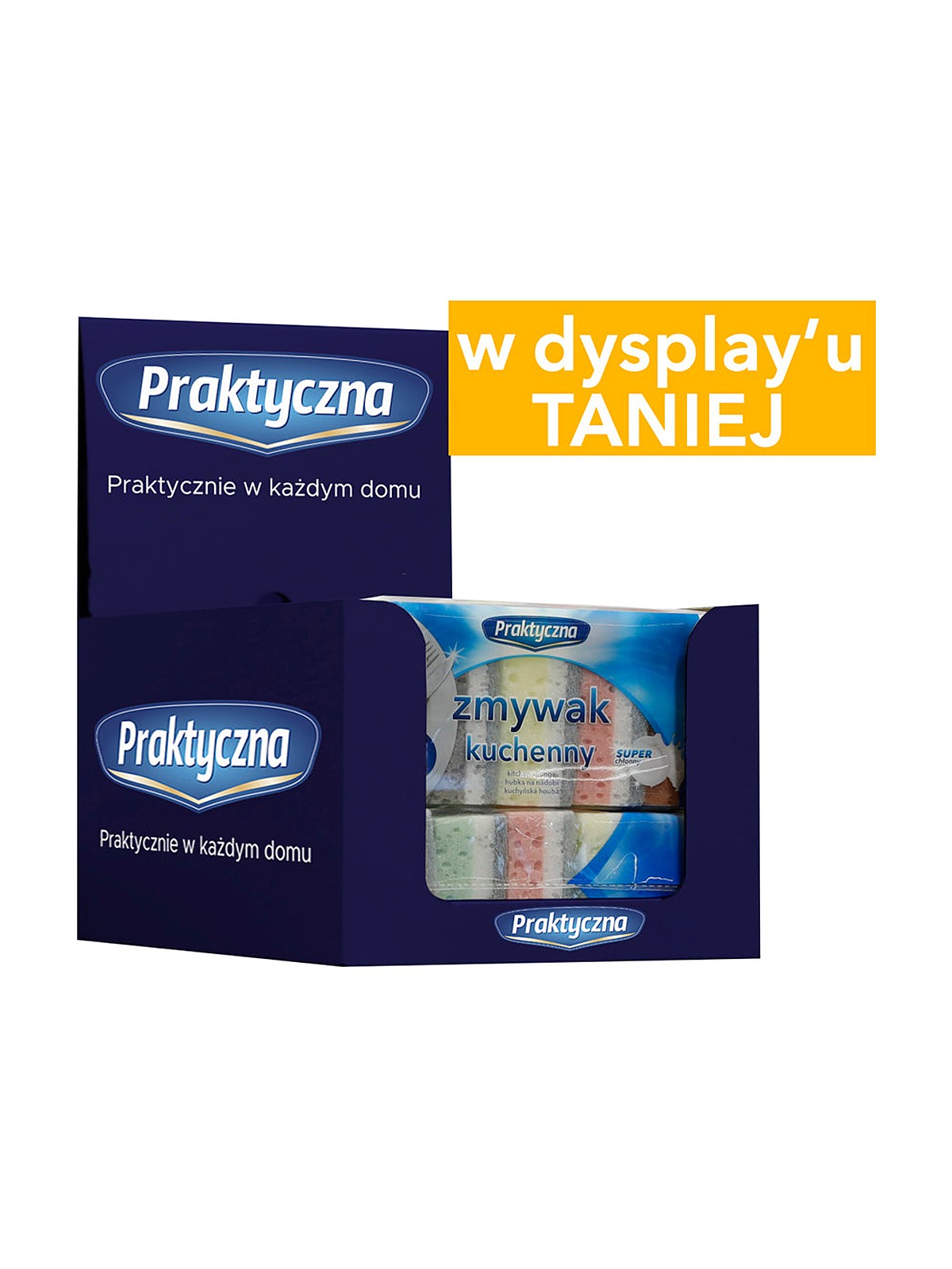Zmywak kuchenny praktyczna prostokątny 5 szt
