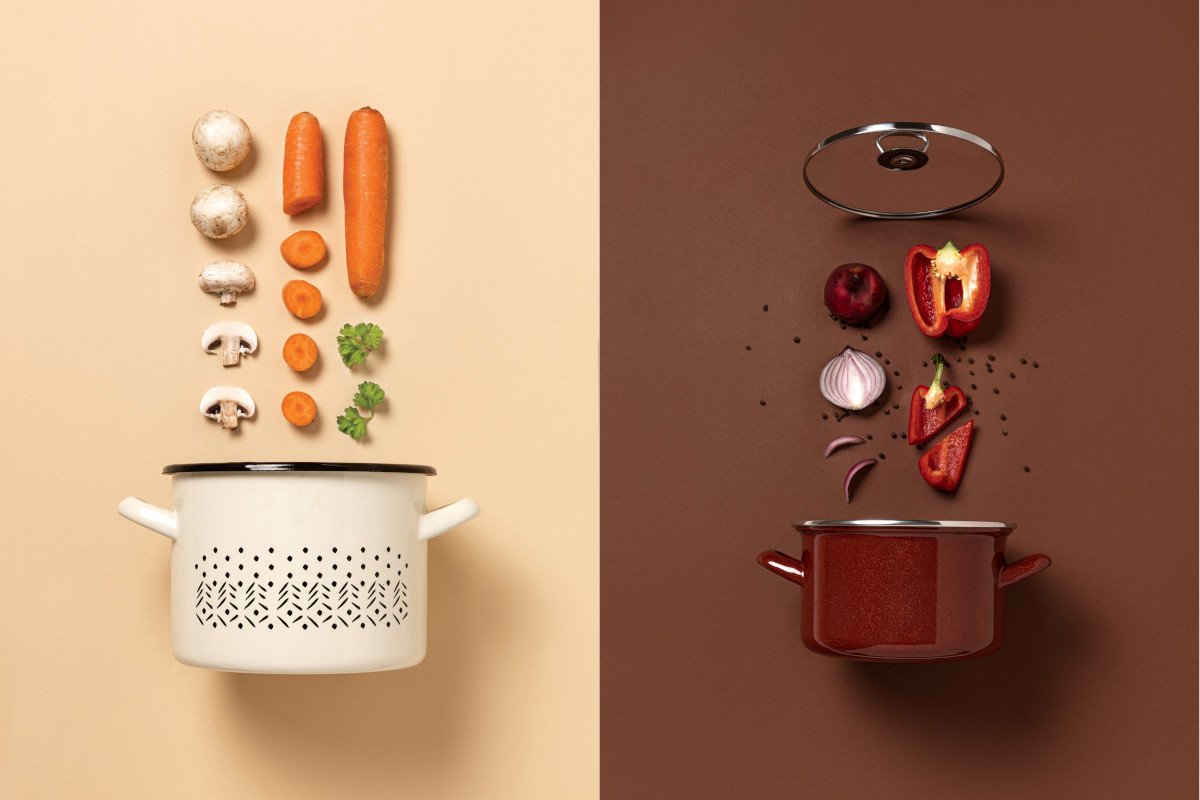 garnki Emalia Pleszew kompozycja 1