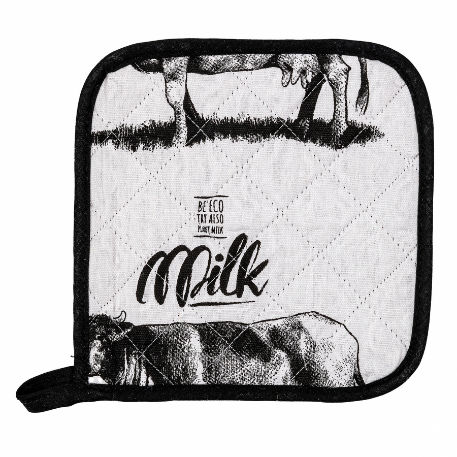 Rękawica kuchenna i łapka kuchenna Miss Lucy Milk 18x25 cm; 20x20 cm