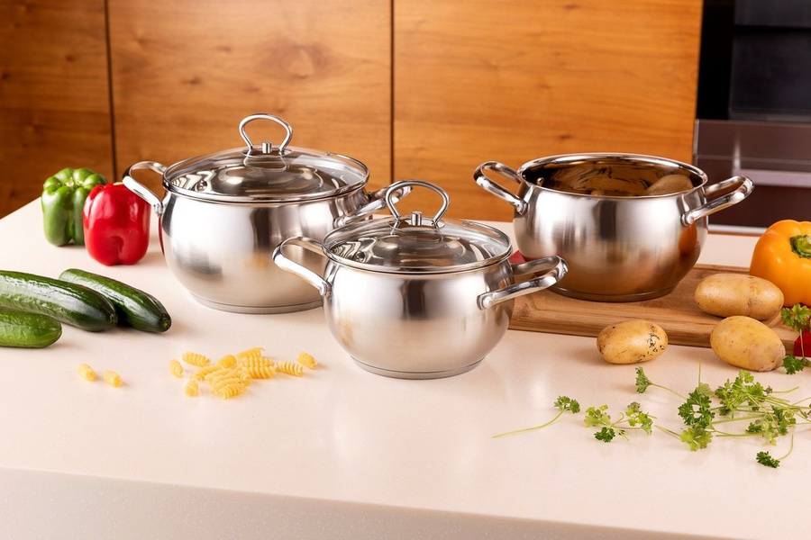 Garnek nierdzewny Florina Alex satyna 16 cm 2,1 l