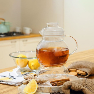 Dzbanek żaroodporny z podgrzewaczem Termisil 1,5 l