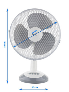 Wentylator stołowy Botti Electronic Borrad 30 cm 40W