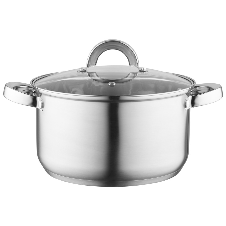 Komplet garnków nierdzewnych Florina Logan 8 elementów