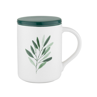 Kubek do zaparzania ziół z pokrywką Florina Jungle 410 ml