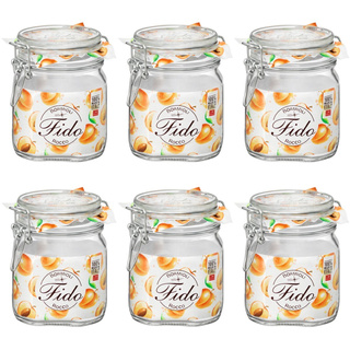 6x Słoik Bormioli Rocco Fido 750 ml