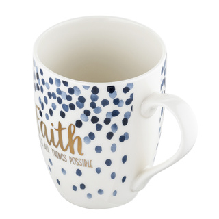 Kubek porcelanowy Florina Mare Faith 340 ml