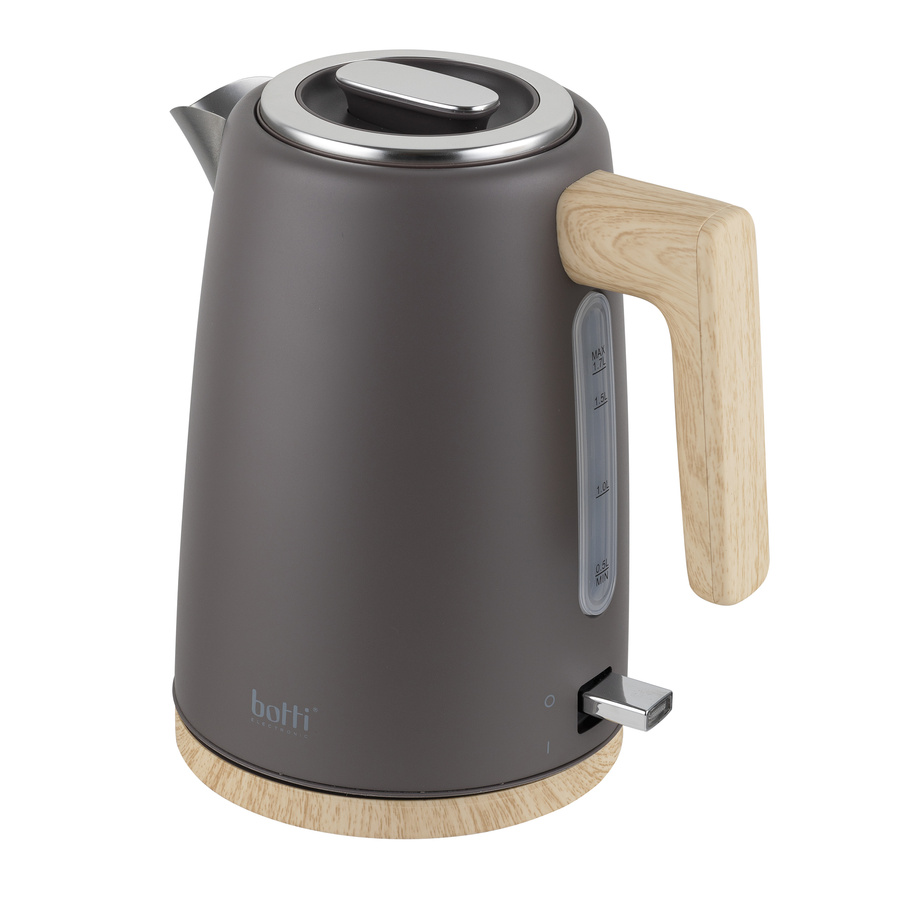 Czajnik elektryczny Botti Electronic Pedro 1,7 l szary
