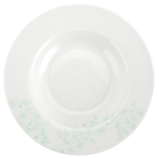 Talerz głęboki Florina Leaves 21,5 cm zielony