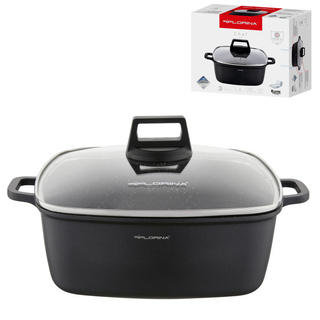 Garnek aluminiowy Florina Chef kwadratowy 28 x 28 x 10,7 cm 5,8 l