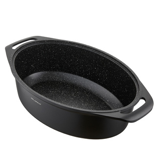 Brytfanna aluminiowa Florina Chef owalna 39,5 x 28,55 x 12 cm 7,3 l