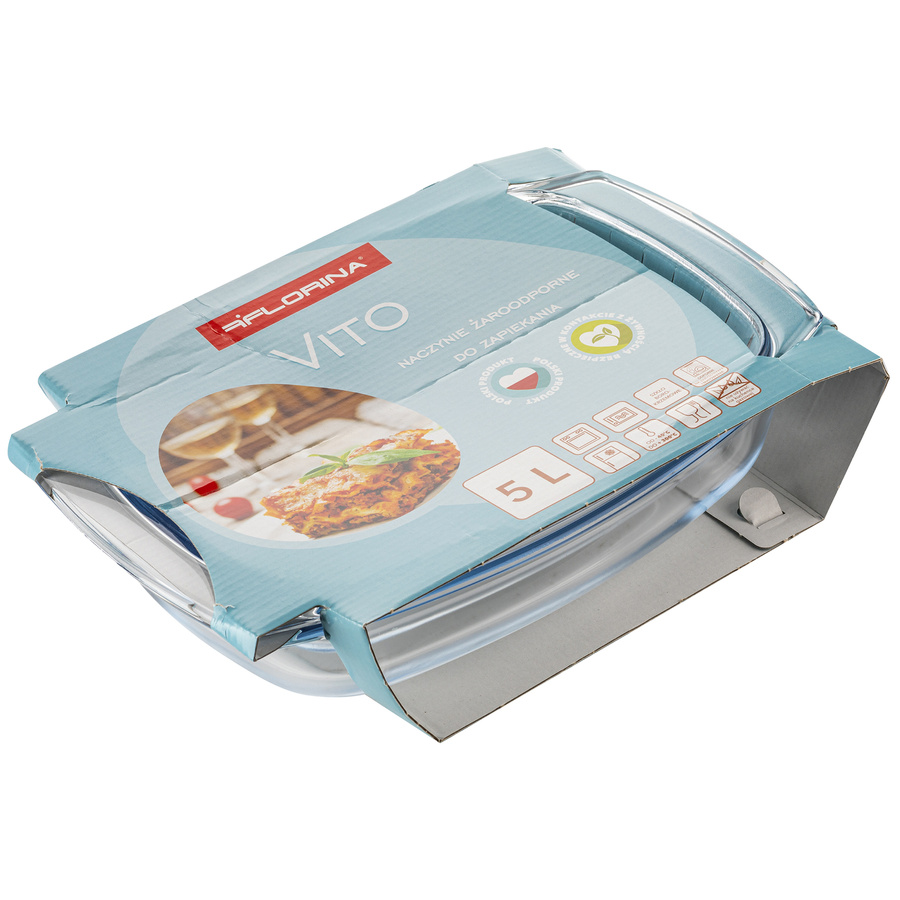 Naczynie żaroodporne Florina Vito 5 l