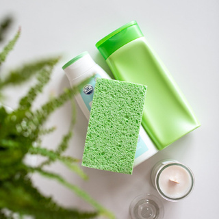 Gąbka kąpielowa celulozowa praktyczna