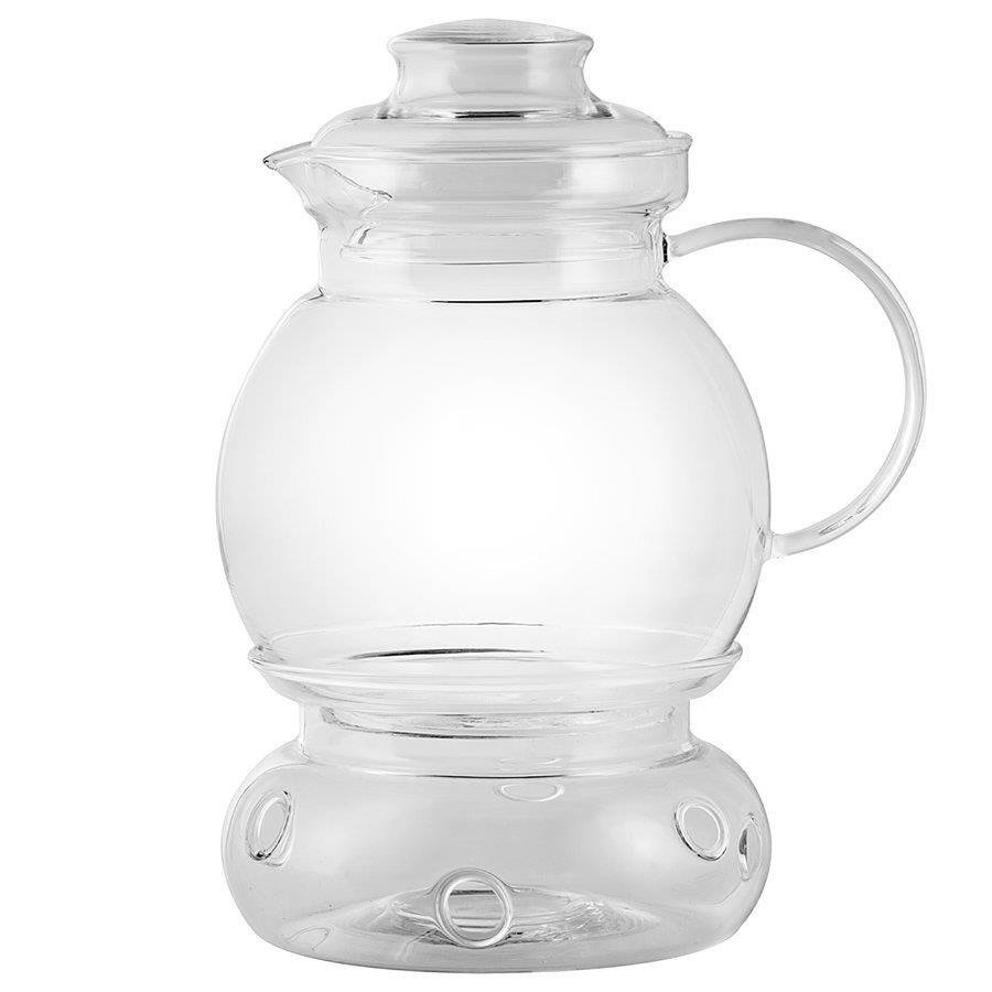 Dzbanek żaroodporny z podgrzewaczem Termisil 1,5 l