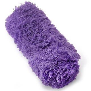 Koc Miss Lucy Futrzak 155 x 210 cm fioletowy