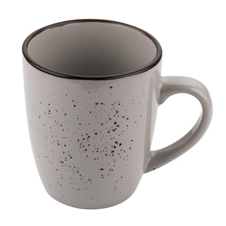 Kubek ceramiczny Florina Azzuro 365 ml brązowy