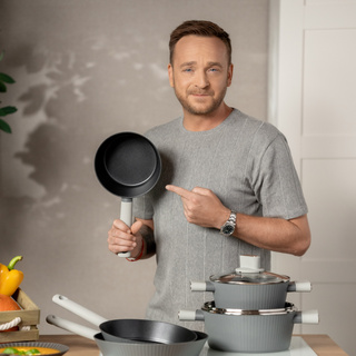 Patelnia aluminiowa Serrano by Mateusz Gessler 24 cm