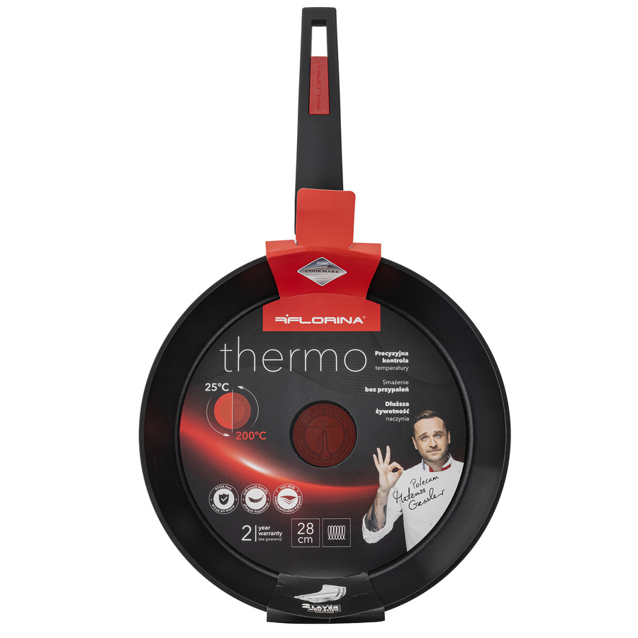 Patelnia Aluminiowa Thermo 28 cm by Mateusz Gessler