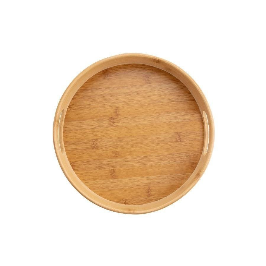 Taca tacka bambusowa Florina Bambou okrągła 30 x 5 cm