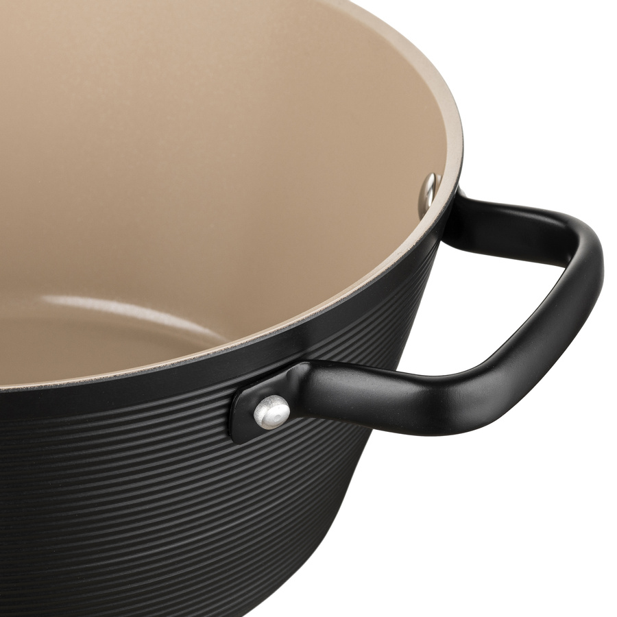 Garnek aluminiowy Carina Black by Mateusz Gessler 24 cm